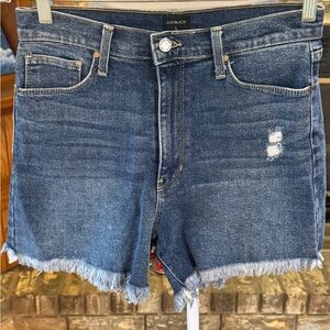 Just Black Women's High Rise Denim Shorts